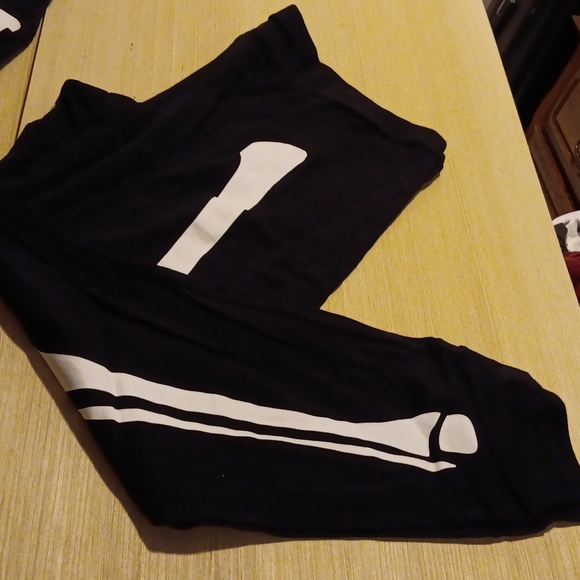 Mens pj's size 3xl tall Skelton in black and white 100% cotton - Picture 2 of 6